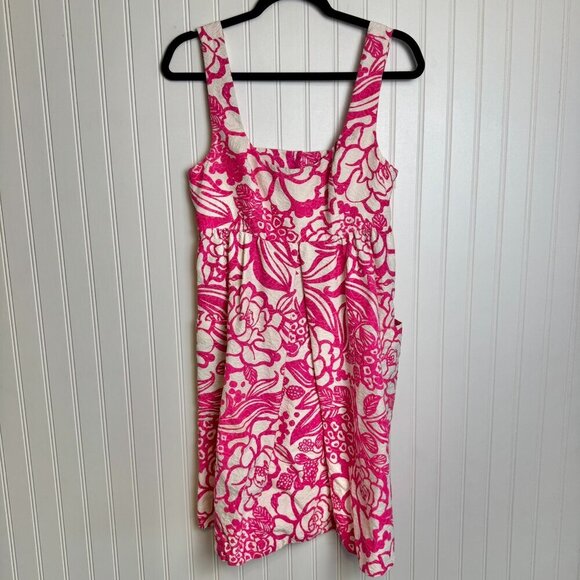 Anthropologie Dresses & Skirts - Anthropologie Vanessa Virginia pink floral sundress back cutout size 4 F20